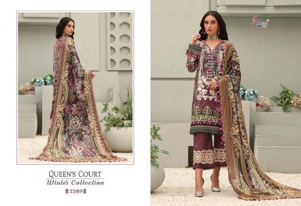 Shree Queens Court Winter Collection Pashmina DesignerPakistani Suits